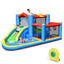 Castillo Inflable de Agua para Niños con Tobogán y Ventilador