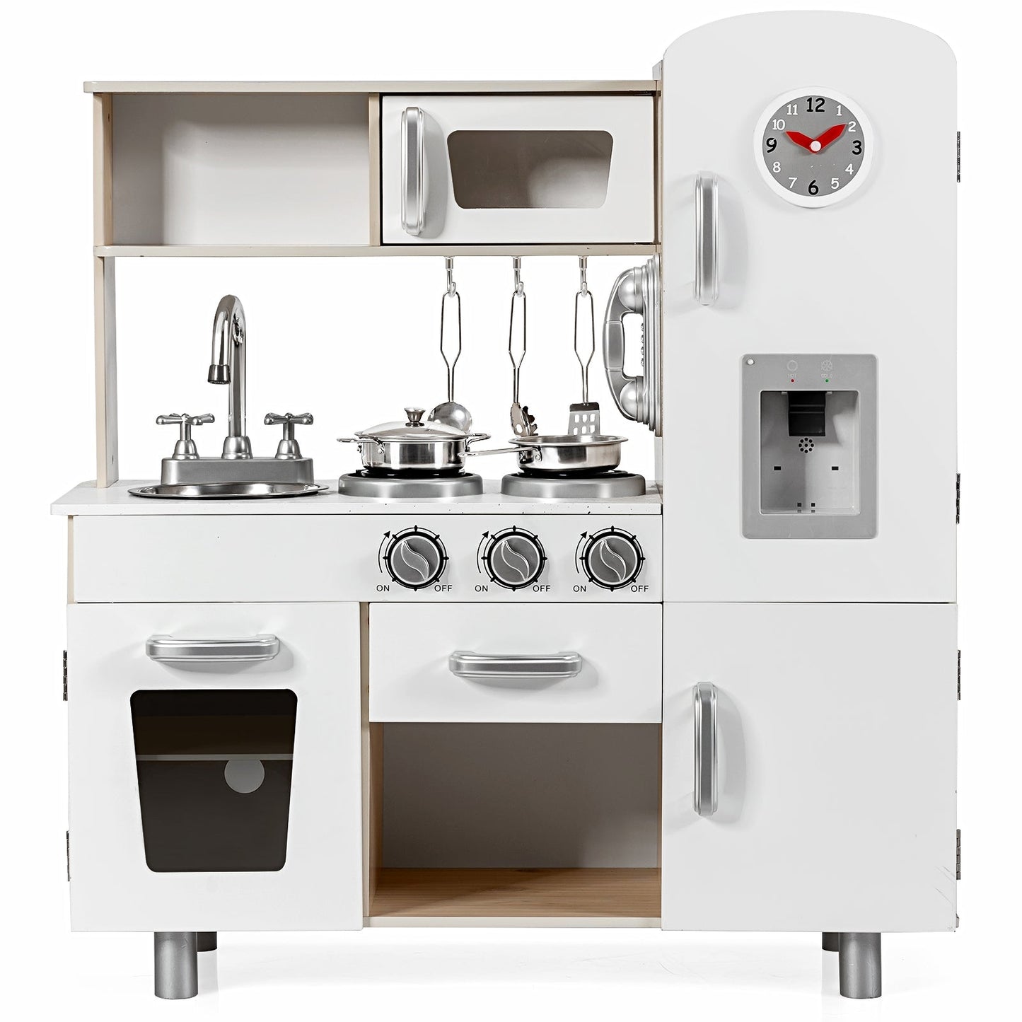 Cuisine de jeu vintage ensemble de jeu de cuisine fictif avec distributeur d'eau