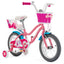 Vélo pour enfants Gbruno avec roues d'entraînement - 14 pouces