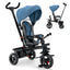4-in-1 Baby Tricycle Toddler Trike - Blue