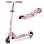 Folding Kick Scooter with Adjustable Heights for Kids - Pink