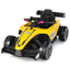 12V Kids Electric Formula Racing Car with Remote Control - Yellow