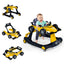 4-in-1 Foldable Activity Push Walker - Yellow