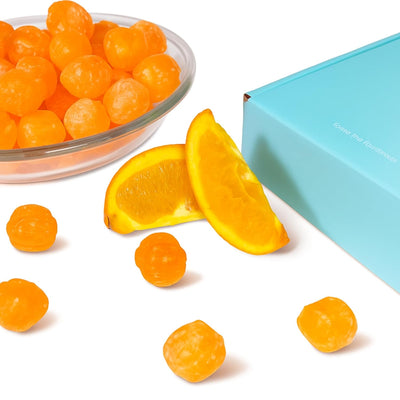 Andy Anand Sugar Free Sour Orange Hard Candy - 28 Pcs