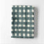 Blue Cross-Hatch Tablecloth