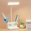 Lampe de Table LED avec Rangement pour Stylos et Protection des Yeux