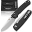 The Ultimate Folding Pocket Knife Gift Set for Adventurers (Sand & Black) - Korvel