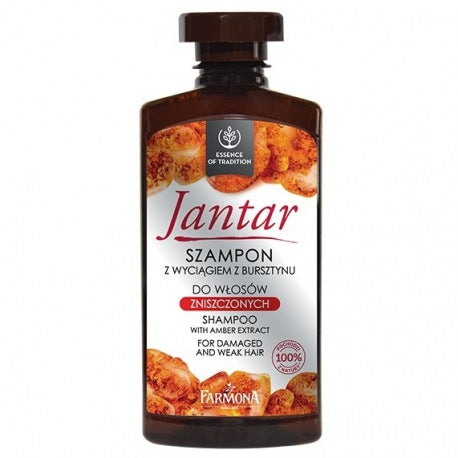Shampoo Farmona Jantar avec extrait d'ambre pour cheveux abîmés 330ml