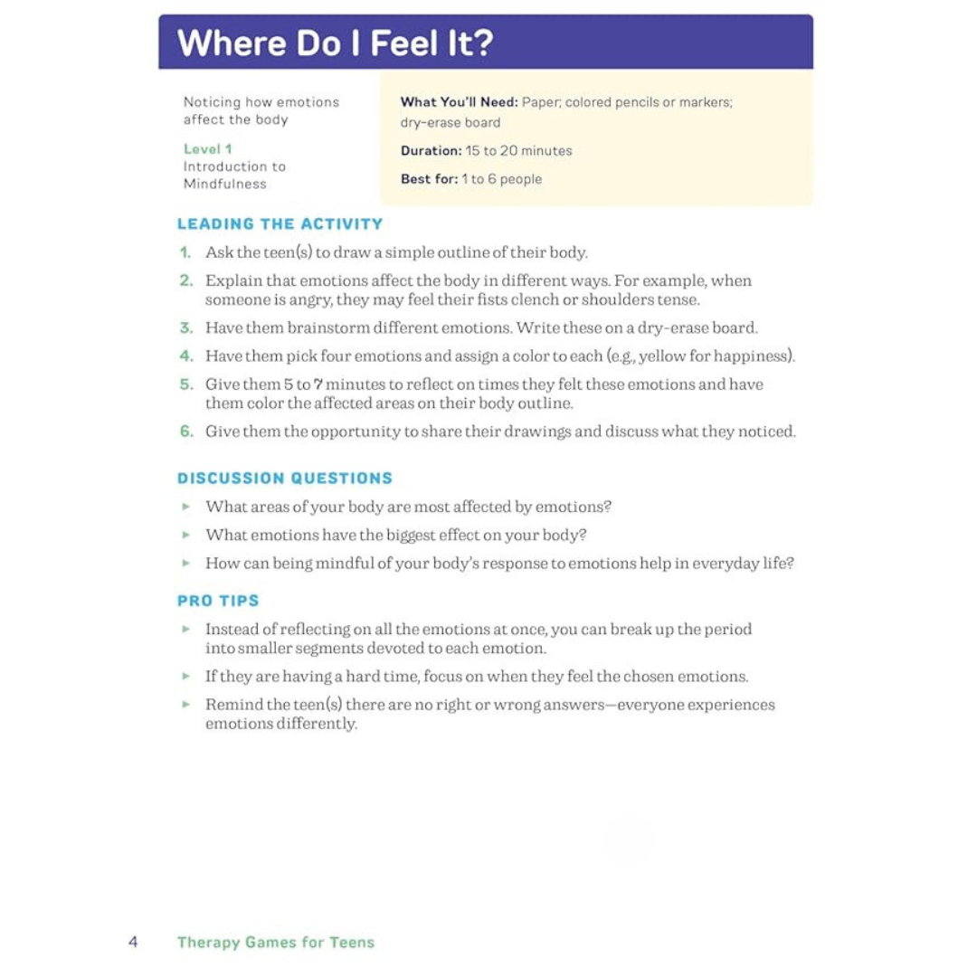 Empowering Therapy Games for Teens: 150 Engaging Activities to Boost Self-Esteem, Communication, and Coping Skills (Spiral Bound) - Korvel