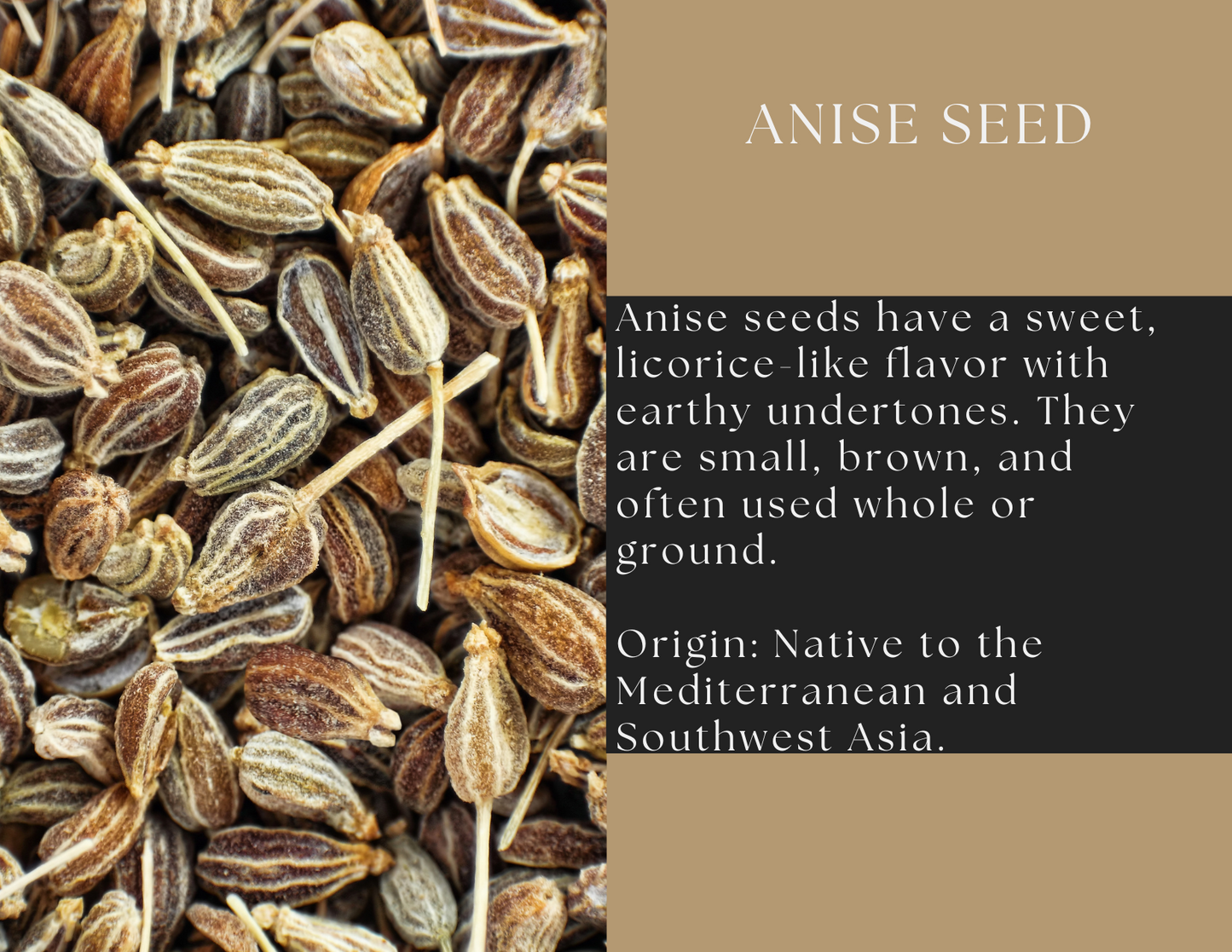 Anise Seed Powder – Sweet Licorice Flavor