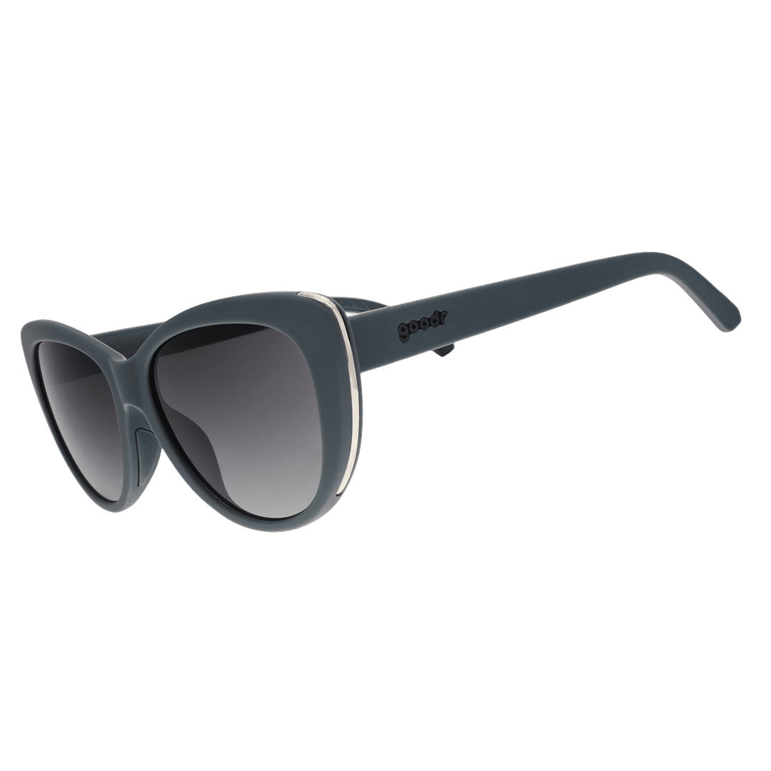 "Diet Black Glam G Polarized Sunglasses - Chic & Stylish" - Korvel