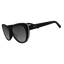 "Chic Noir Glam G Polarized Sunglasses" - Korvel