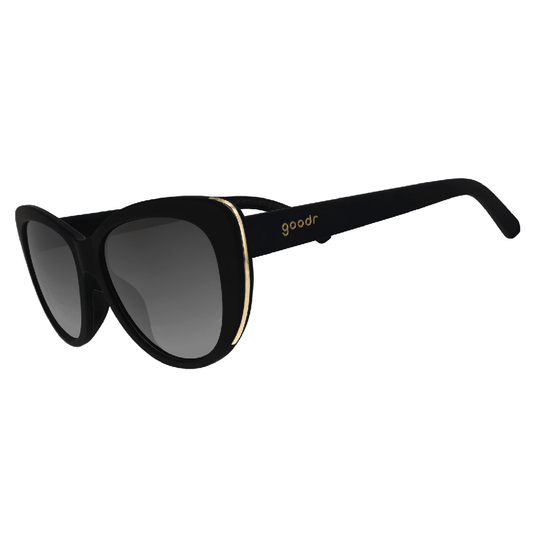 "Chic Noir Glam G Polarized Sunglasses" - Korvel