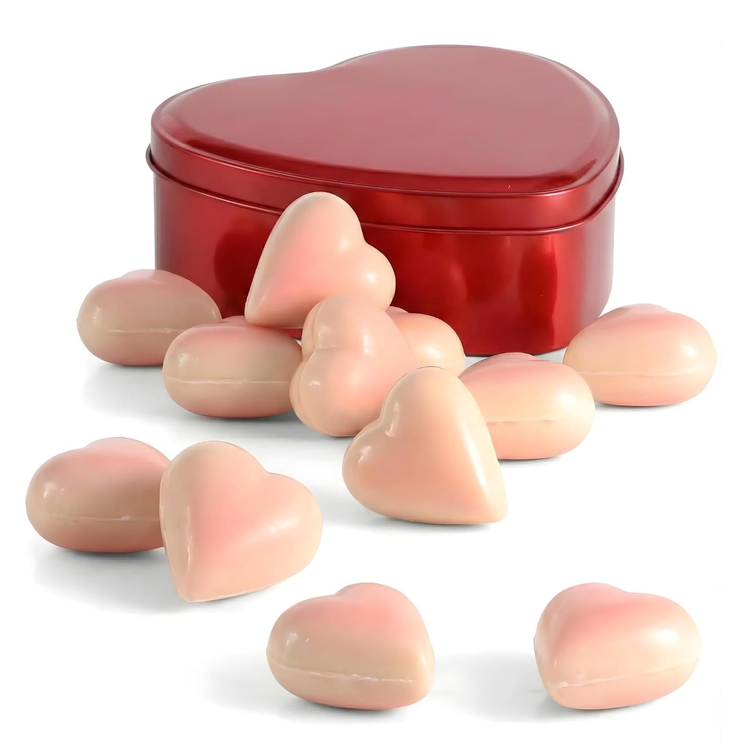 Andy Anand Gourmet Ruby Chocolate Hearts Truffles 18 Pc