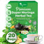 Premium Super Moringa Herbal Tea Bags - 20 Count