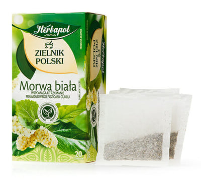 Herbapol Polish Herbarium White Mulberry Herbal Tea - 20 Bags