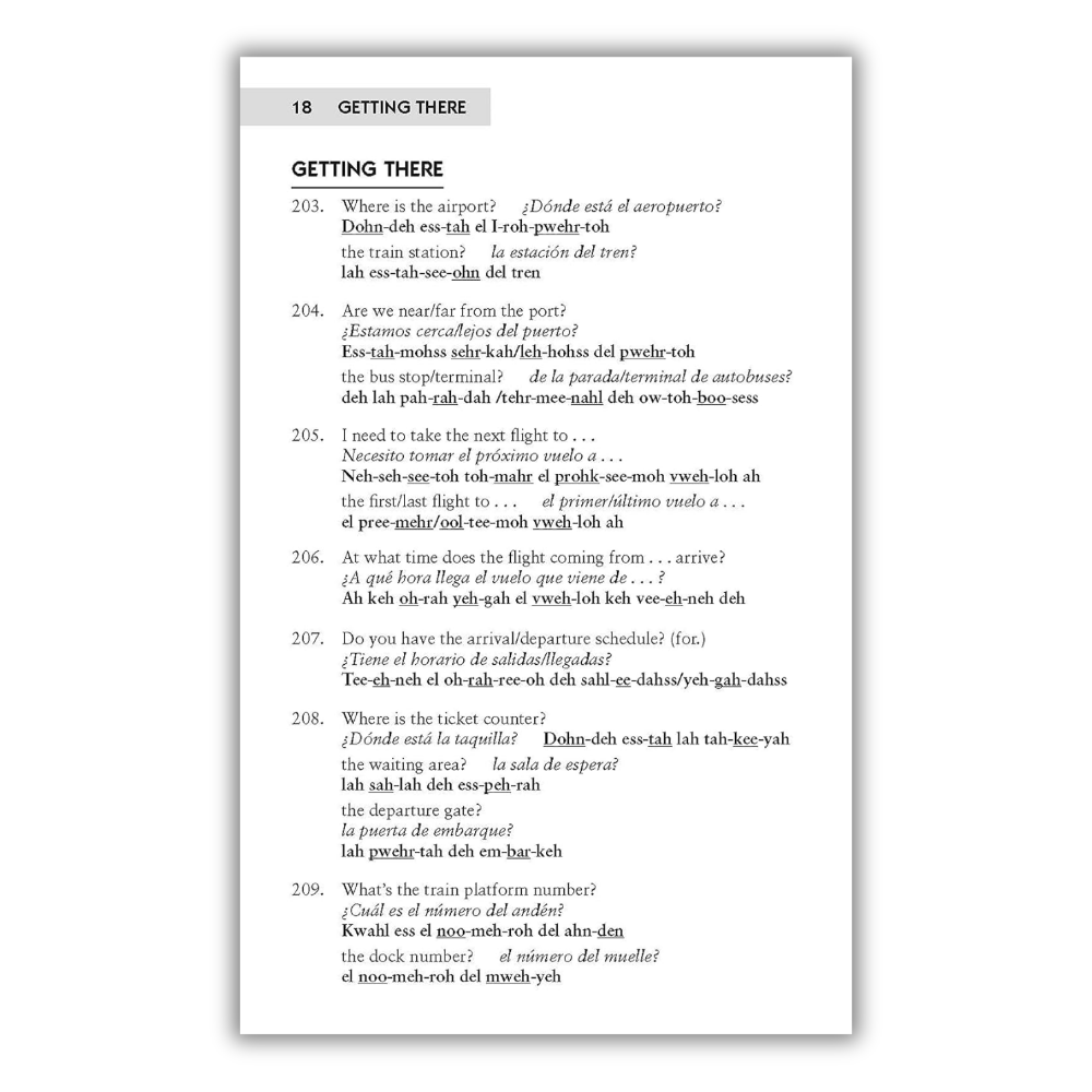 Ultimate Spanish Phrasebook: 700+ Essential Phrases for Travel