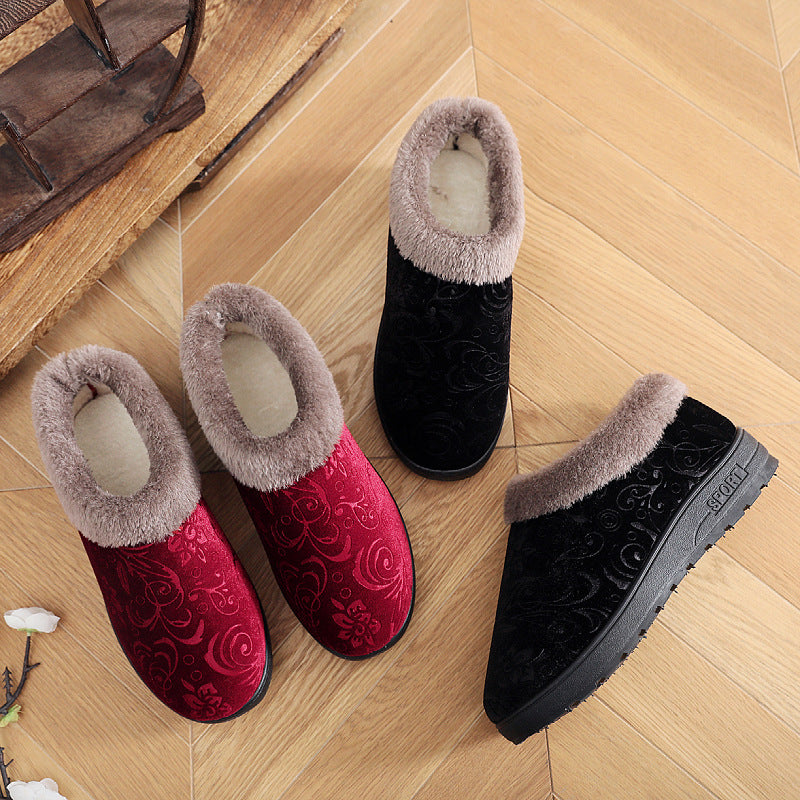 Chaussons en Coton Plush Premium pour Femmes