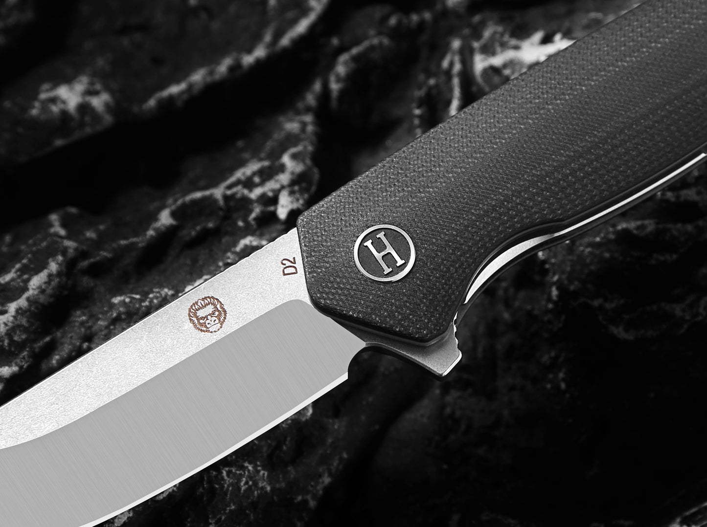 Ultimate Pathfinder Folding Pocket Knife Gift Set for Adventurers (Black & Silver) - Korvel