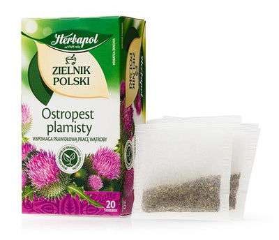 Herbapol Polish Herbarium Milk Thistle Herbal Tea - 20 Bags