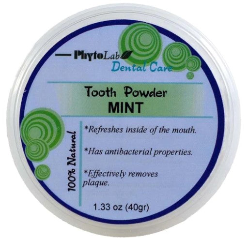 Poudre à dents menthe PhytoLab 40g