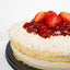 Pastel de Chocolate Blanco Sin Azúcar con Fresa - 2.5 lbs