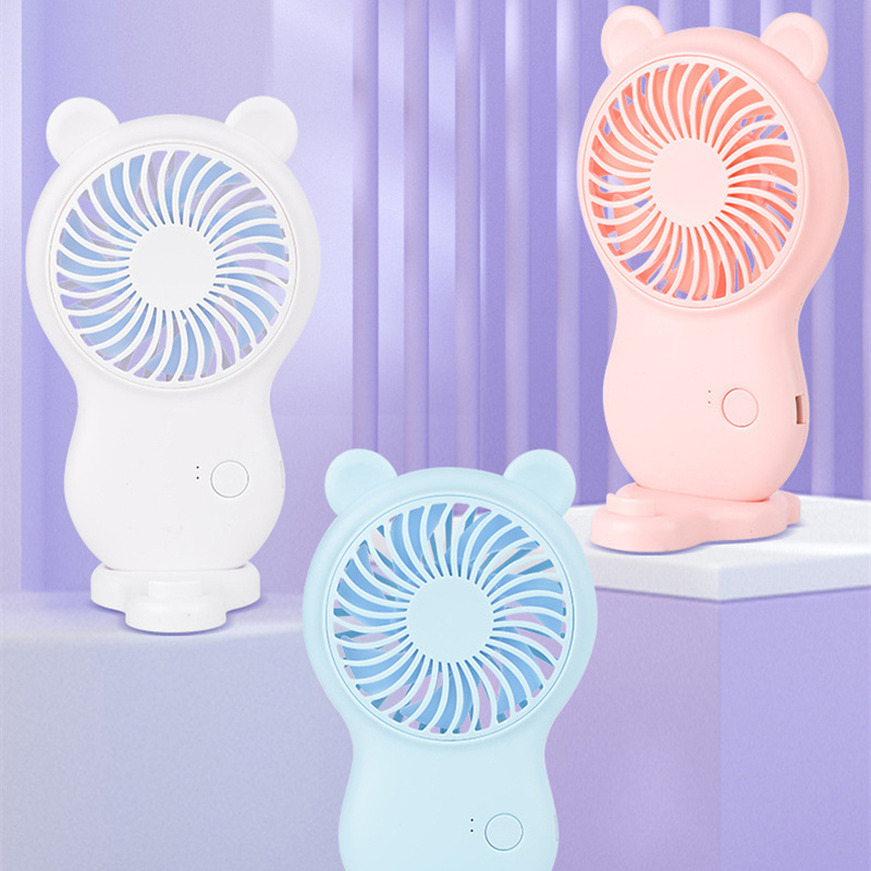 Ventilador Mini Portátil de Mano con Batería Recargable por USB