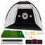Filet d'entraînement de golf 3 m x 2,1 m - Modèle de tente portable