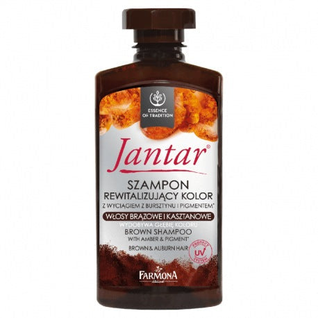 Champú Revitalizante Farmona Jantar para Cabello Castaño y Marrón 330ml