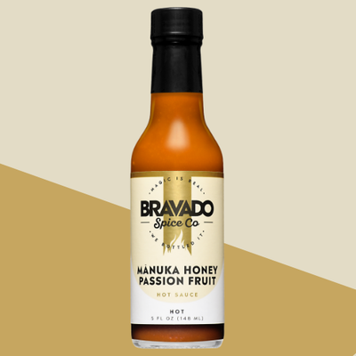 Passion Fruit & Mānuka Honey Hot Sauce – Sweet Heat with Ghost Pepper