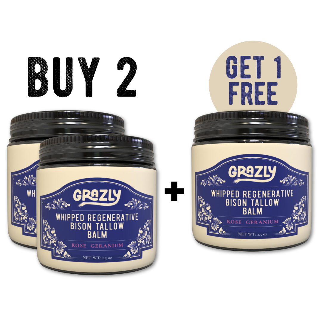 Whipped Bison Tallow & Manuka Honey Balm