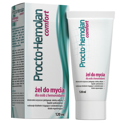 Procto Hemolan Comfort Gel 120 ml for Sensitive Skin