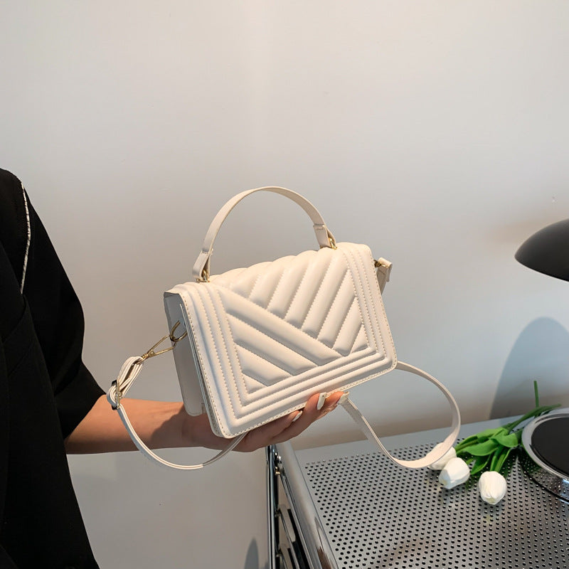 Bolso cruzado elegante de cuero PU para mujeres