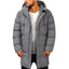 Premium Casual Hooded Long Snow Jacket for Men