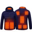 Veste Puffer Chauffante pour Homme avec Technologie de Chauffage Électrique