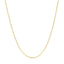14k Yellow Gold Faceted Cable Link Chain - 1.3mm