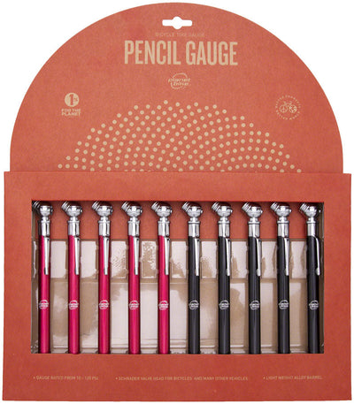 Planet Bike Pencil Gauge - Schrader Head (Pack of 10)