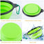 GBruno 4Pcs Cuencos de Silicona Colapsables para Perros