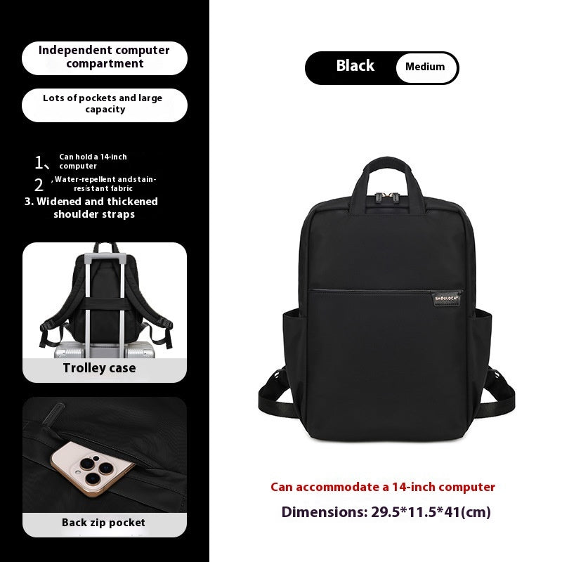 Elegant Canvas Travel Backpack for Women