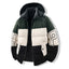 Color-Blocking Euro-American Style Reversible Cotton Jacket