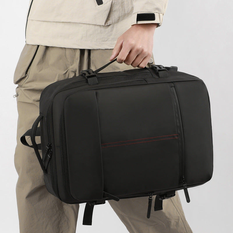 Mochila de viaje multifuncional impermeable para hombres