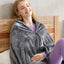 Premium USB Heated Flannel Blanket for Cold Protection