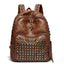 Sac à dos pour ordinateur portable de grande capacité avec design clouté