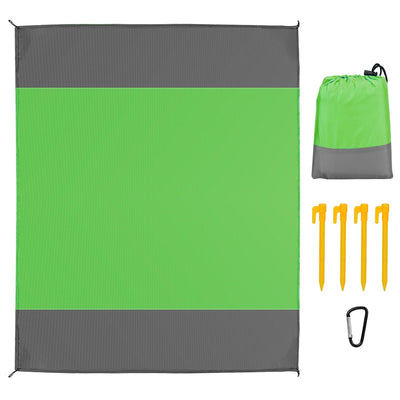 Couverture de Pique-Nique Résistante au Sable - Imperméable et Pliable pour Amusement en Plein Air