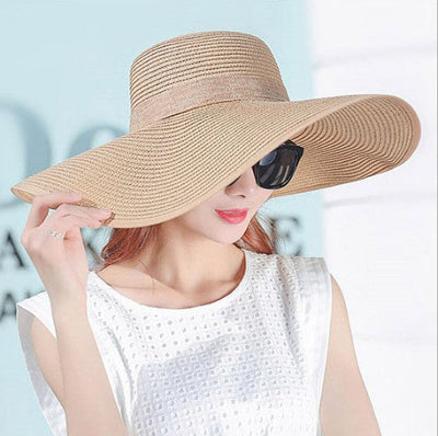 Premium Foldable Straw Sun Hat for Women