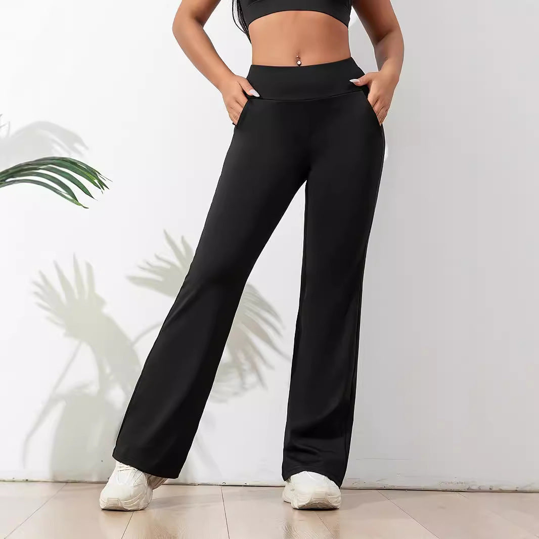 Pantalones de Deporte de Pierna Ancha para Comodidad y Estilo