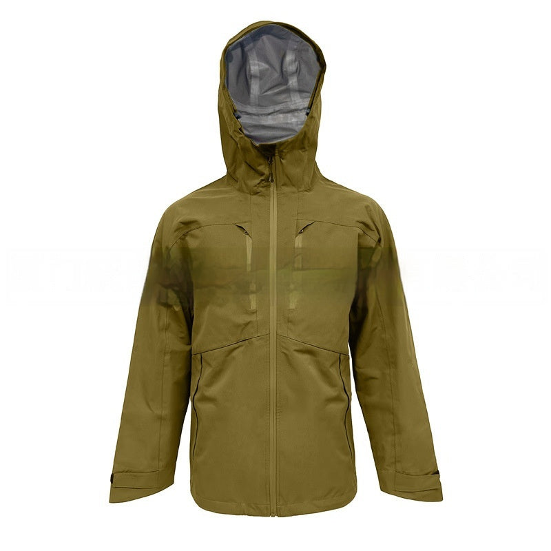 Premium Waterproof Three-Layer Shell Jacket