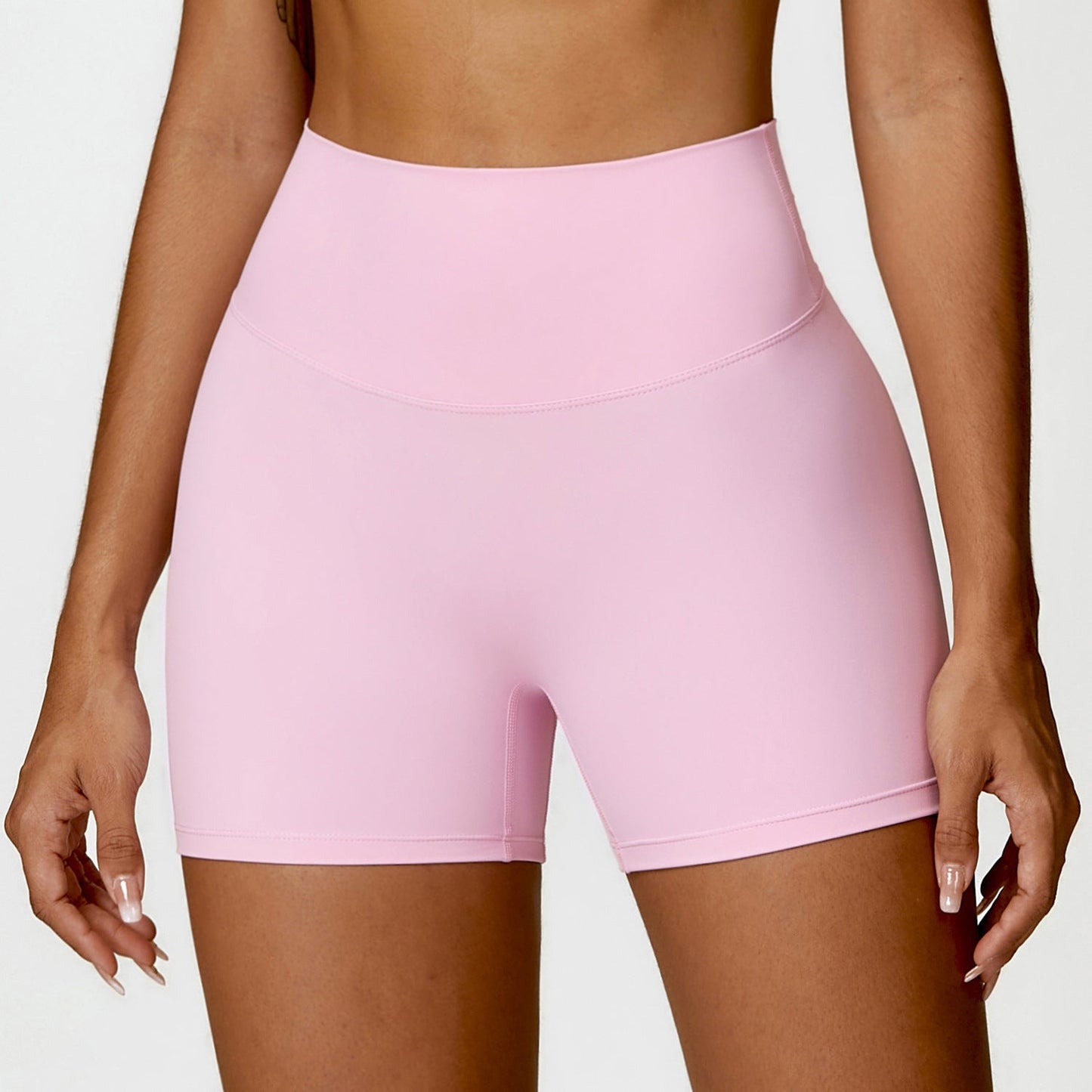 Premium High Waist Yoga Shorts for Active Women