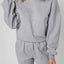 Solid Reverse Seams Hoodie and Joggers Set