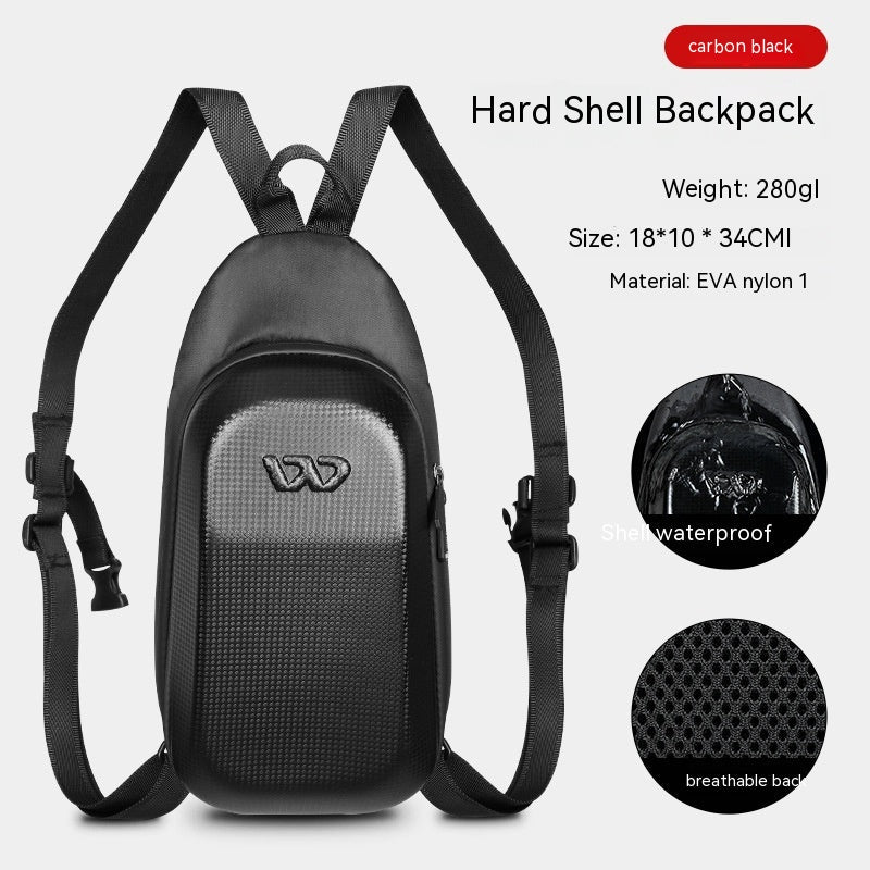 Bolsa de Manillar de Bicicleta Premium de Carcasa Dura